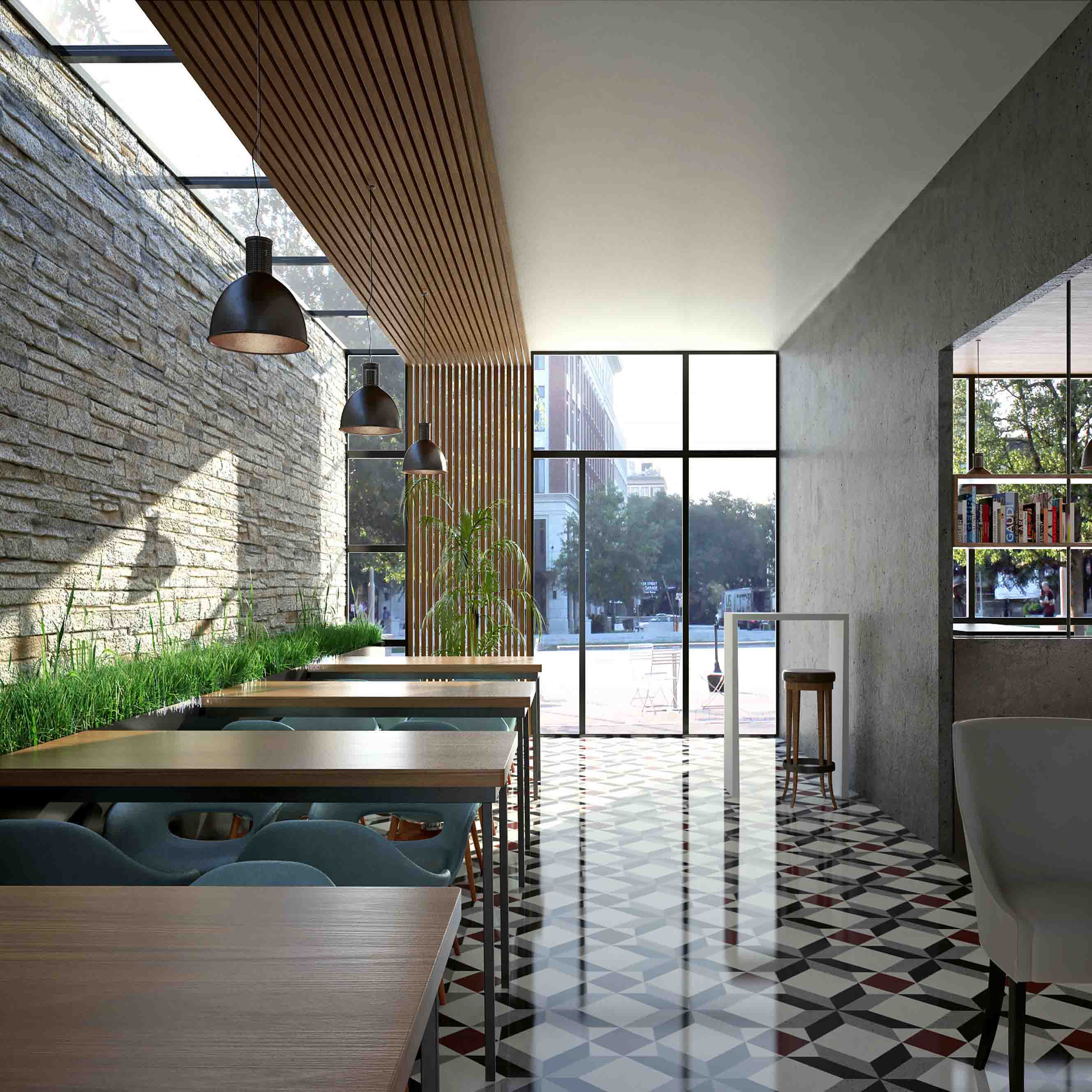 Barış Manço Kültür Merkezi Kafe Projesi